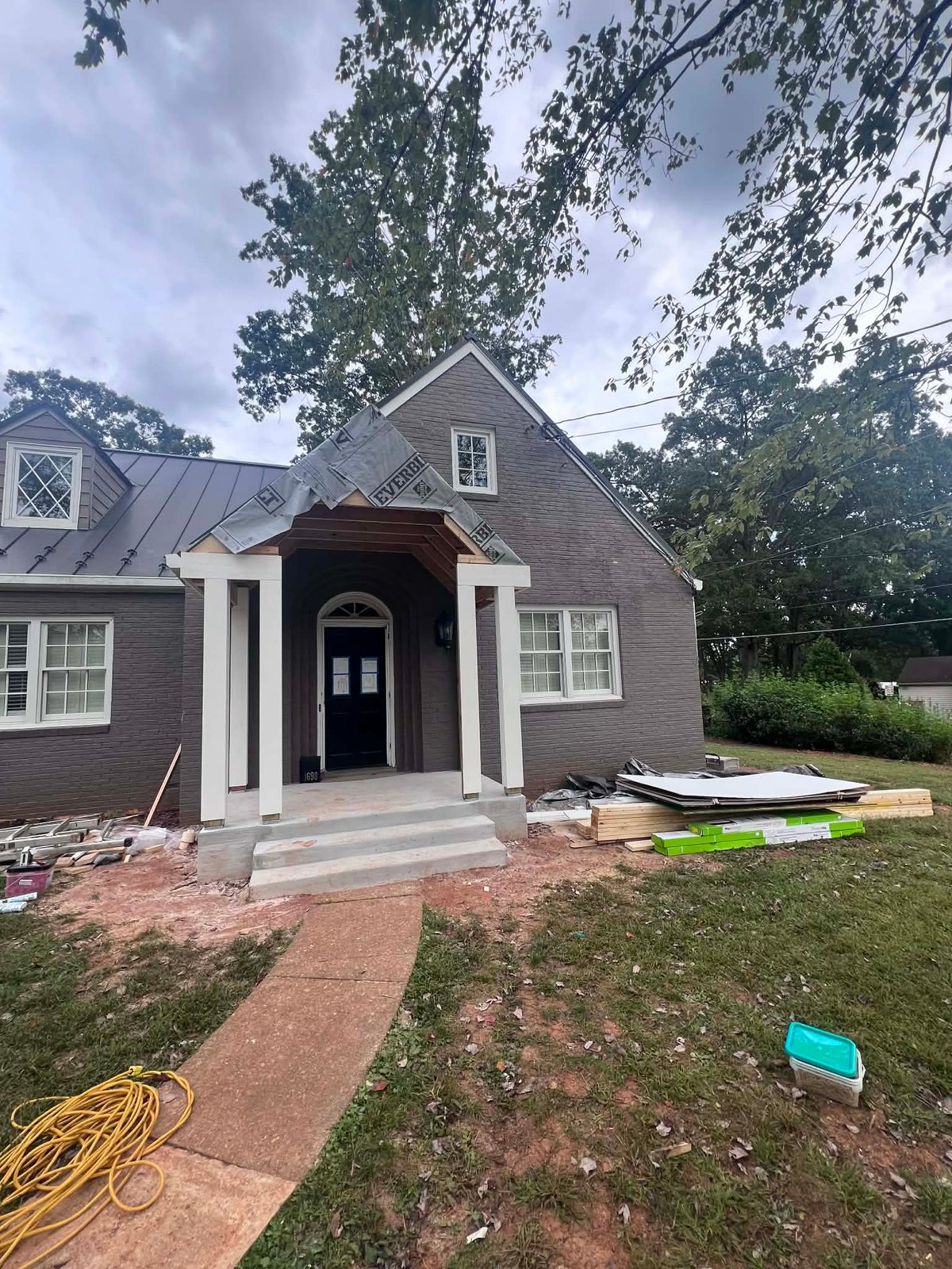 Porch Near Completion