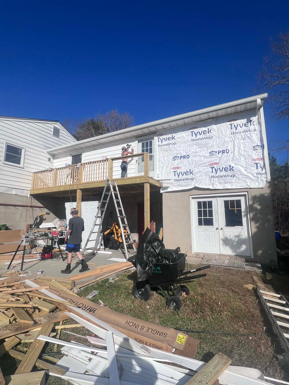 Two-Story Deck Project